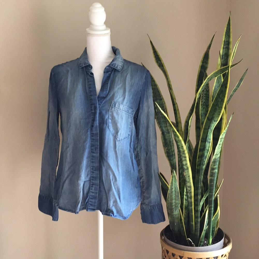 Cloth & Stone Denim Shirt